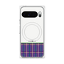 プレミアムパネル with Pixelsnap［ CASEPLAY Tartan Check - Purple ］