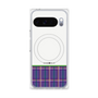 プレミアムパネル with Pixelsnap［ CASEPLAY Tartan Check - Purple ］