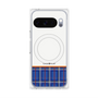 プレミアムパネル with Pixelsnap［ CASEPLAY Tartan Check - Blue ］