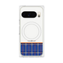 プレミアムパネル with Pixelsnap［ CASEPLAY Tartan Check - Blue ］