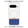 プレミアムパネル with Pixelsnap［ CASEPLAY Tartan Check - Blue ］