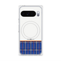 プレミアムパネル with Pixelsnap［ CASEPLAY Tartan Check - Blue ］