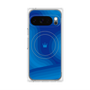 プレミアムパネル with Pixelsnap［ CASEPLAY Winding Pattern - Blue ］
