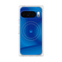 プレミアムパネル with Pixelsnap［ CASEPLAY Winding Pattern - Blue ］