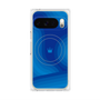 プレミアムパネル with Pixelsnap［ CASEPLAY Winding Pattern - Blue ］