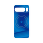 プレミアムパネル with Pixelsnap［ CASEPLAY Winding Pattern - Blue ］