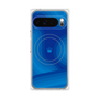 プレミアムパネル with Pixelsnap［ CASEPLAY Winding Pattern - Blue ］