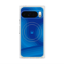 プレミアムパネル with Pixelsnap［ CASEPLAY Winding Pattern - Blue ］
