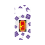 プレミアムパネル with Pixelsnap［ 笑点 - 座布団 - クリア ］
