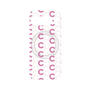 プレミアムパネル with Pixelsnap［ オリジナル - CASEPLAYイニシャル総柄 - ピンク ］