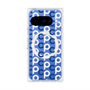 プレミアムパネル with Pixelsnap［ オリジナル - CASEPLAYイニシャル総柄 - ネイビー ］