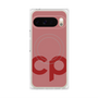 プレミアムパネル with Pixelsnap［ オリジナル - CASEPLAYイニシャル - レッド ］