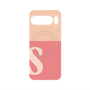 プレミアムパネル with Pixelsnap［ オリジナル - initial two tone - S pink ］
