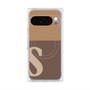 プレミアムパネル with Pixelsnap［ オリジナル - initial two tone - S brown ］