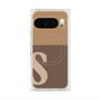 プレミアムパネル with Pixelsnap［ オリジナル - initial two tone - S brown ］