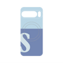 プレミアムパネル with Pixelsnap［ オリジナル - initial two tone - S blue ］