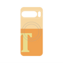 プレミアムパネル with Pixelsnap［ オリジナル - initial two tone - T orange ］