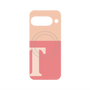 プレミアムパネル with Pixelsnap［ オリジナル - initial two tone - T pink ］