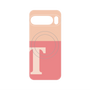 プレミアムパネル with Pixelsnap［ オリジナル - initial two tone - T pink ］