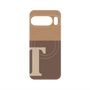 プレミアムパネル with Pixelsnap［ オリジナル - initial two tone - T brown ］