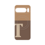 プレミアムパネル with Pixelsnap［ オリジナル - initial two tone - T brown ］