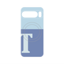 プレミアムパネル with Pixelsnap［ オリジナル - initial two tone - T blue ］