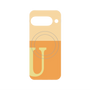 プレミアムパネル with Pixelsnap［ オリジナル - initial two tone - U orange ］