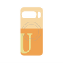 プレミアムパネル with Pixelsnap［ オリジナル - initial two tone - U orange ］