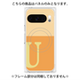プレミアムパネル with Pixelsnap［ オリジナル - initial two tone - U orange ］