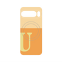 プレミアムパネル with Pixelsnap［ オリジナル - initial two tone - U orange ］