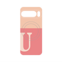 プレミアムパネル with Pixelsnap［ オリジナル - initial two tone - U pink ］