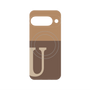 プレミアムパネル with Pixelsnap［ オリジナル - initial two tone - U brown ］
