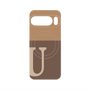 プレミアムパネル with Pixelsnap［ オリジナル - initial two tone - U brown ］