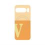 プレミアムパネル with Pixelsnap［ オリジナル - initial two tone - V orange ］