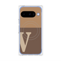 プレミアムパネル with Pixelsnap［ オリジナル - initial two tone - V brown ］