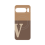 プレミアムパネル with Pixelsnap［ オリジナル - initial two tone - V brown ］