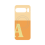 プレミアムパネル with Pixelsnap［ オリジナル - initial two tone - A orange ］