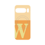 プレミアムパネル with Pixelsnap［ オリジナル - initial two tone - W orange ］
