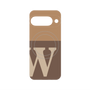 プレミアムパネル with Pixelsnap［ オリジナル - initial two tone - W brown ］