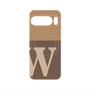 プレミアムパネル with Pixelsnap［ オリジナル - initial two tone - W brown ］