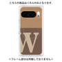 プレミアムパネル with Pixelsnap［ オリジナル - initial two tone - W brown ］