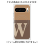 プレミアムパネル with Pixelsnap［ オリジナル - initial two tone - W brown ］