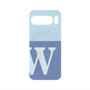 プレミアムパネル with Pixelsnap［ オリジナル - initial two tone - W blue ］