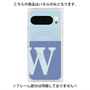 プレミアムパネル with Pixelsnap［ オリジナル - initial two tone - W blue ］