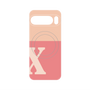 プレミアムパネル with Pixelsnap［ オリジナル - initial two tone - X pink ］