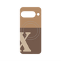 プレミアムパネル with Pixelsnap［ オリジナル - initial two tone - X brown ］
