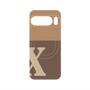 プレミアムパネル with Pixelsnap［ オリジナル - initial two tone - X brown ］