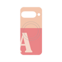 プレミアムパネル with Pixelsnap［ オリジナル - initial two tone - A pink ］