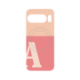 プレミアムパネル with Pixelsnap［ オリジナル - initial two tone - A pink ］