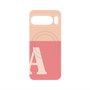 プレミアムパネル with Pixelsnap［ オリジナル - initial two tone - A pink ］